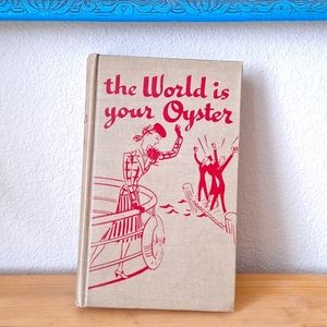 RARE Vintage 1939 Copy of The World is Your Oyster. The Art of Traveling Smartly